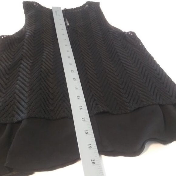 Candies women's size S black blouse - Picture 10 of 13